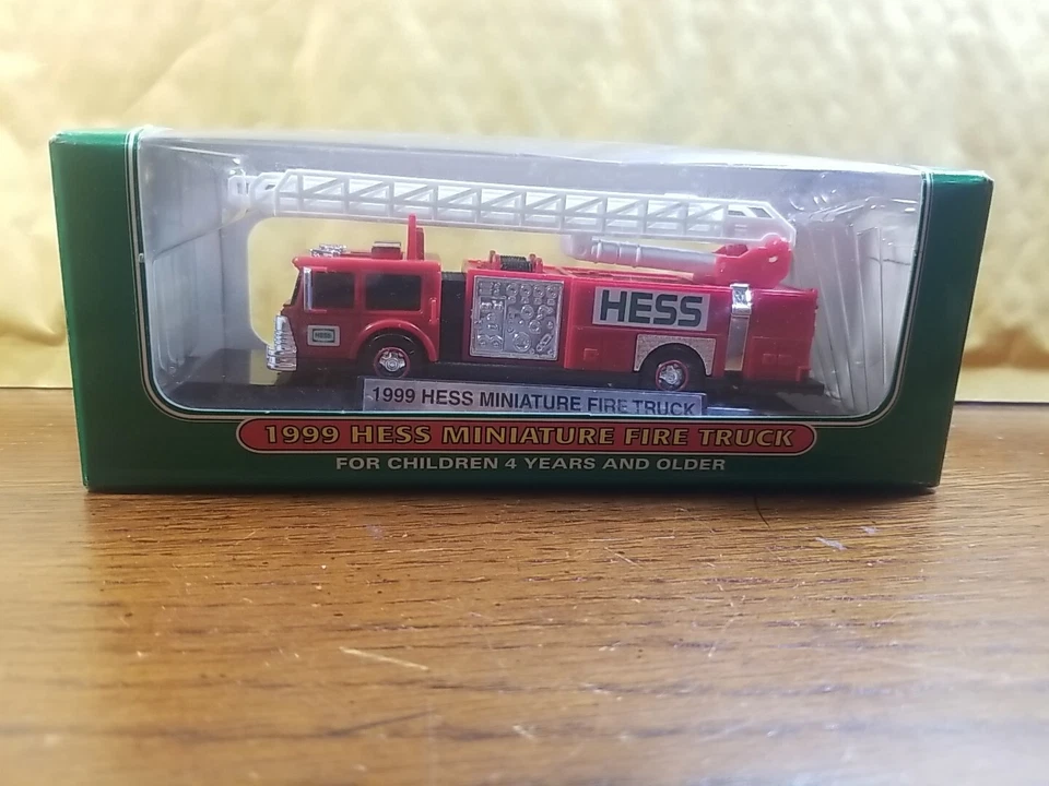 Hess Miniature Fire Truck NIB - Image 1 of 4