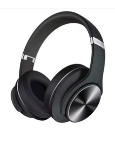 DOQAUS Auriculares Bluetooth Sobre la Oreja Auriculares Inalámbricos Micrófono Estéreo Negro - Imagen 1 de 4