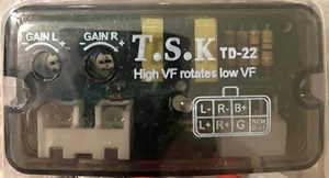 TSK TD-22 Autoradio Lautsprecher Pegelwandler auf Cinch Ausgang. / Versand inklusive - Bild 1 von 3