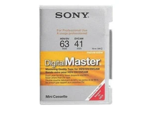 Sony Digital Mastering Quality Mini DV Cassette Tape - 63min (PHDVM-63DM) - Bild 1 von 1