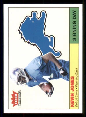 2004 Fleer Tradition Signing Day #12SD Kevin Jones - Image 1 of 2