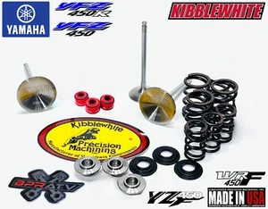 04-13 Yamaha YFZ450 YFZ 450 Kibblewhite Intake Valves Titanium Springs Seals Kit - Picture 1 of 24