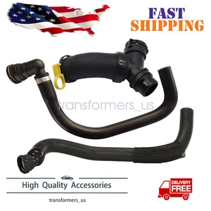 Manguera de radiador superior conector en Y, desmagnetizado inferior apto para Ford F150 2011-2020 5,0 L - Imagen 1 de 6