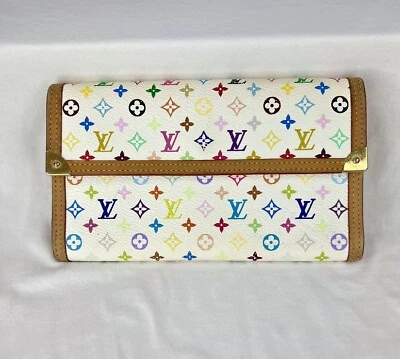 LOUIS VUITTON INTERNATIONAL TRIFOLD WALLET MONOGRAM MULTI WH M92659 FRANCE M149 - Image 1 of 4
