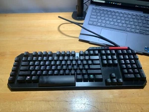 HP OMEN - Sequencer Wired Gaming Optical-mechanical Blue Switch Keyboard - Picture 1 of 11