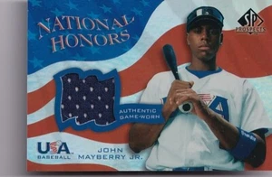 2004 SP Prospects National Honors USA Jersey #JM John Mayberry Jr. - Picture 1 of 2
