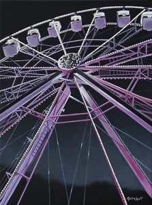" The Best View " isle of wight Festival A3 Limited Edition Print - Picture 1 of 1
