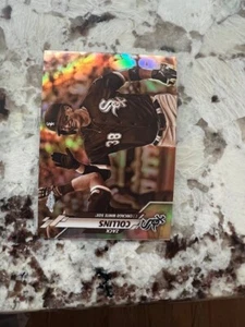 Tarjeta de radiocontrol Topps 2020 refractor cromado Sepia Chicago White Sox Zack Collins #87 - Imagen 1 de 1