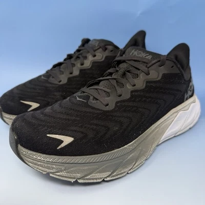 Hoka One One Para Hombres Arahi 6 Negro Gris Zapatos para Correr Tenis Talla 9 M (D) Foto 1 de 4
