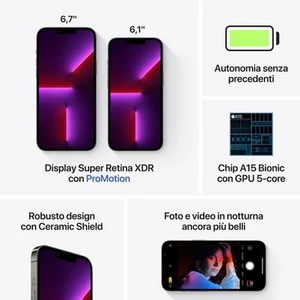 iPhone 13 Pro (128 Go) - Graphite - Photo 1/8