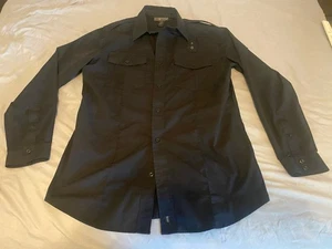 Mens 5.11 Tactical Shirt Size Large Stryke Class Black Long Sleeve Button Up EUC - Picture 1 of 8