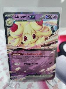Juego de cartas coleccionables Pokémon - Alcremie ex 075/159 - Viaje juntos - Doble raro - Casi nuevo/muy bueno - Imagen 1 de 2