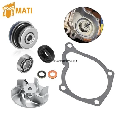 Kit de bomba de agua Junta de sello de cojinete de impulsor para Polaris Sportsman 500 400 450 Foto 1 de 4