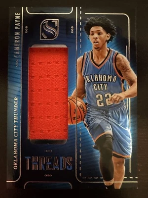 PARCHE CAMERON PAYNE 2024-25 PANINI SILUETA HILOS USADO EN JUEGOS Foto 1 de 2