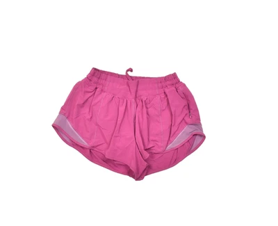 Pantalón Corto Mujer Lululemon Track That Tiro Medio Talla 6 Rosa Entrenamiento Atlético Foto 1 de 4