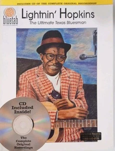 LIGHTNIN' HOPKINS GUITAR TAB / TABLATURE / ULTIMATE BLUESMAN / **NO CD** - Foto 1 di 5