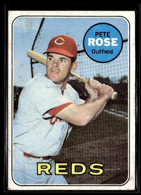 1969 Topps Pete Rose EX/MT Set Break #120 - Imagem 1 de 2
