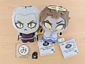 Hazbin Hotel Peluche Muñeca Vol.5 Mascota Cadena Adam Laúd Juego de 2 Bandai 2025 Japón - Imagen 1 de 1