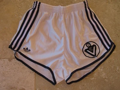 Short GIRONDINS DE BORDEAUX vintage ADIDAS nylon ancien années 80 84 M - Photo 1/4