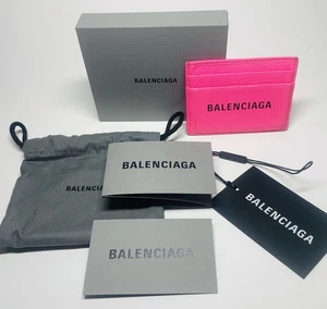 Cartera BALENCIAGA Tarjetero Rosa - Imagen 1 de 6