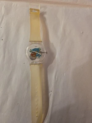 Часы Swatch случайный выбор Ghost желе оригинальный ремешок - работает новый аккумулятор - Изображение 1 из 4
