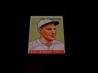 Leo Durocher 1933 Goudey #147 Autographed HOF Rookie Card Baseball Vintage Auto. rookie card picture