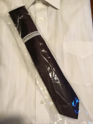 Black Brown Essentials Men's Tie - Image 1 of 4