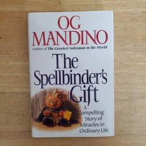 The Spellbinders Gift OG Mandino Hardcover Book 1995 Vintage - Picture 1 of 16