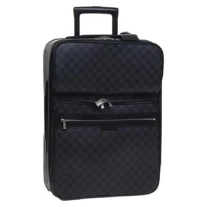 LOUIS VUITTON Damier Graphite Pegas 55 suitcase N23300 LV Auth PP402 - Picture 1 of 24