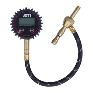 ATI DIGITAL TYRE DEFLATOR - RAPID AIR PRESSURE GUAGE VALVE TIRE OFFROAD 4X4 4WD - Picture 1 of 3