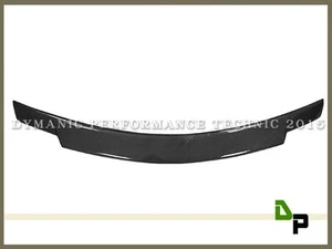 Carbon V Style Trunk Spoiler Lip For Merecedes-BENZ C204 C-Class Coupe 2012-2014 - Picture 1 of 2