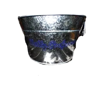 "Nutty Professor" Custom Neu Silber Bullseye's Spielplatz 10x6x8 BEV Eimer - Bild 1 von 3