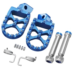 Foot Pegs Footrest and Pins Kits For Yamaha YZ65 YZ85 YZ125 YZ250 YZ125X YZ250X - Picture 1 of 10