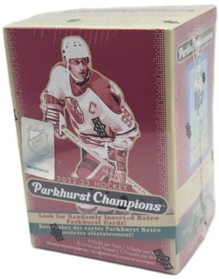 2022-23 Upper Deck Parkhurst Champions Hockey Sealed 5 Pack Blaster Box 40 Cards