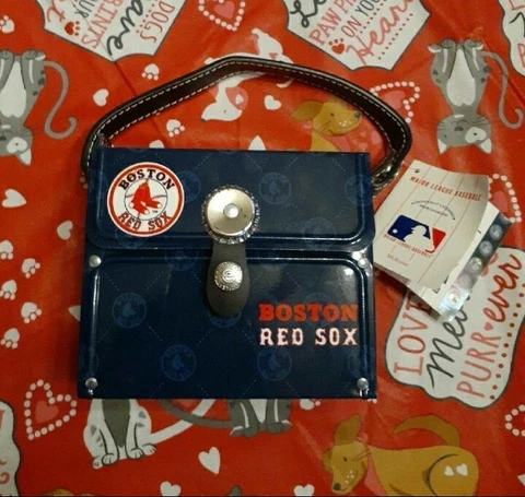 Boston Red Sox Little Earth Eco Made USA Unique Collectible Purse Shoulderbag Cover
