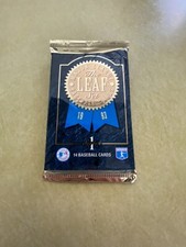 1993 Leaf Foil Pack Series 1 -Heading For The Hall, Gold Leaf Rookies Inserts!!!