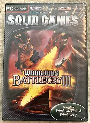 Warlords Battlecry III PC Game Strategy Windows Vista and Windows 7 ~ Sealed - Image 1 of 3