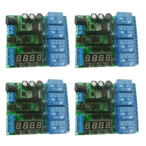 Arduino DIY Delay Timer 12VDC 24V 4Ch Pro mini PLC Board Relay Shield Module - Picture 1 of 11