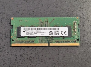 Micron 16GB DDR4 SODIMM 3200MHz Memory MTA8ATF2G64HZ-3G2F1 Dell Lenovo Asus HP - Afbeelding 1 van 4