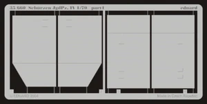 Eduard 35660 1/35 Armor- Schurzen JgdPz IV L/70 for ITALERI #266 3 PE SHEETS - Picture 1 of 3