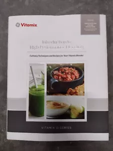 Vitamix G-Series Introduction To High Performance Blending Recipes Hard Cover - Picture 1 of 4