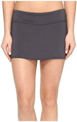 TYR Mujer 179614 Falda Sólida Della Traje de Baño Gris Talla S Foto 1 de 3