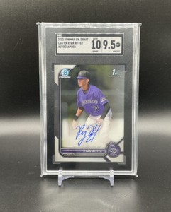 2022 Bowman Draft Chrome Ryan Ritter Auto