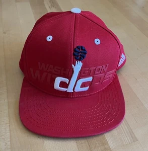 Washington DC Wizards Basketball 🏀 Cap Hat NBA *YOUTH* Kids One Size Adidas - Picture 1 of 6