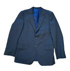 Mens M&S Smart Slim Fit Suit Blazer Jacket Size 40 Inch Charcoal Pin Stripe