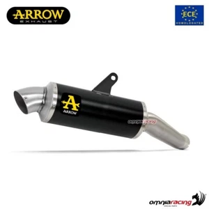 Echappement Arrow Indy Race homologue noir pour Yamaha Tenere 700 2021 - Imagen 1 de 8