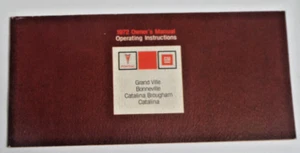1972 Pontiac  owner's manual - Bild 1 von 1