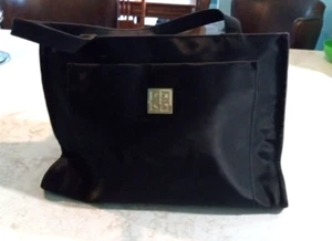 Givechy ParfumTote Bag Black With Goldstone 2 handle Large 11" x 15.5" Black - Picture 1 of 9