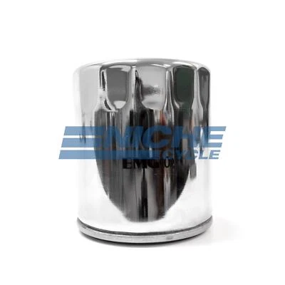 Filtro de aceite premium microvidrio cromado para Buell 1200 White Lightning X1W 98-02 Foto 1 de 3