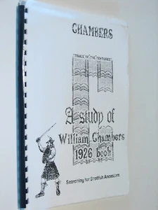 Trails of the Centuries (A Study of the Chambers Family) genealogy history - Picture 1 of 1